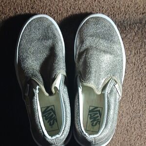 Vans Kids Slip-On Sneakers - Textured Gray